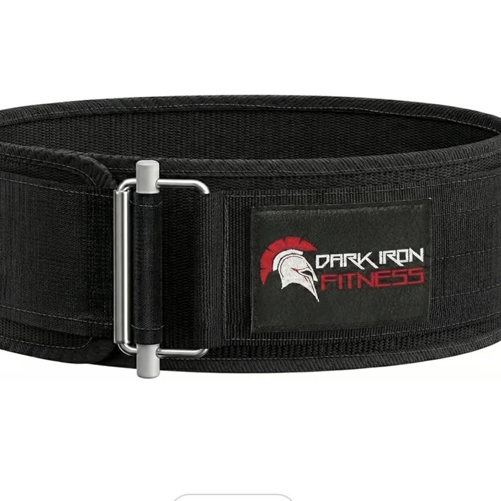 Dark Iron Fitness Self-Locking Weight Lifting Belt For Powerlifting Size XS